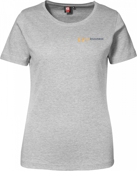 ID - Cphbusiness Interlock T-Shirt (Dame) - Grå Melange