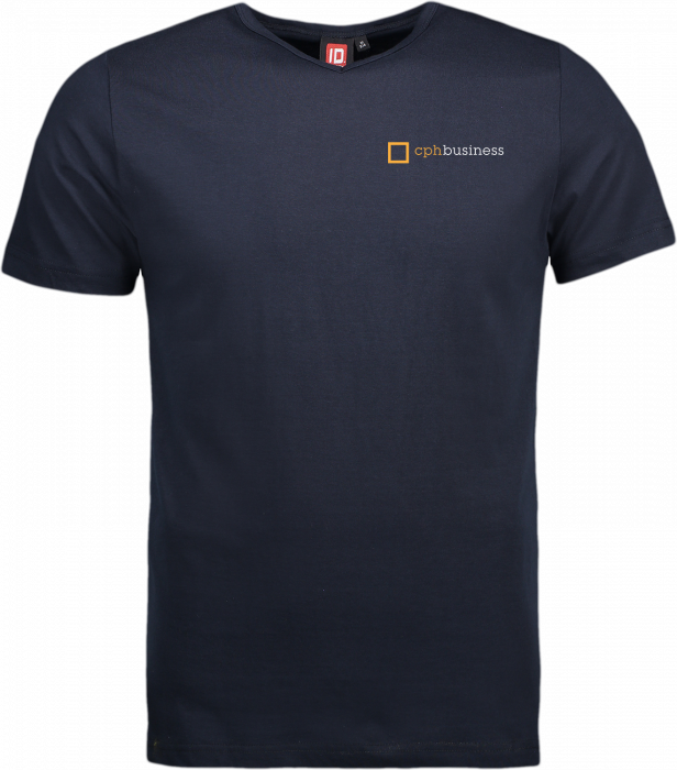 ID - Cphbusiness T-Time T-Shirt V-Hals (Herre) - Navy