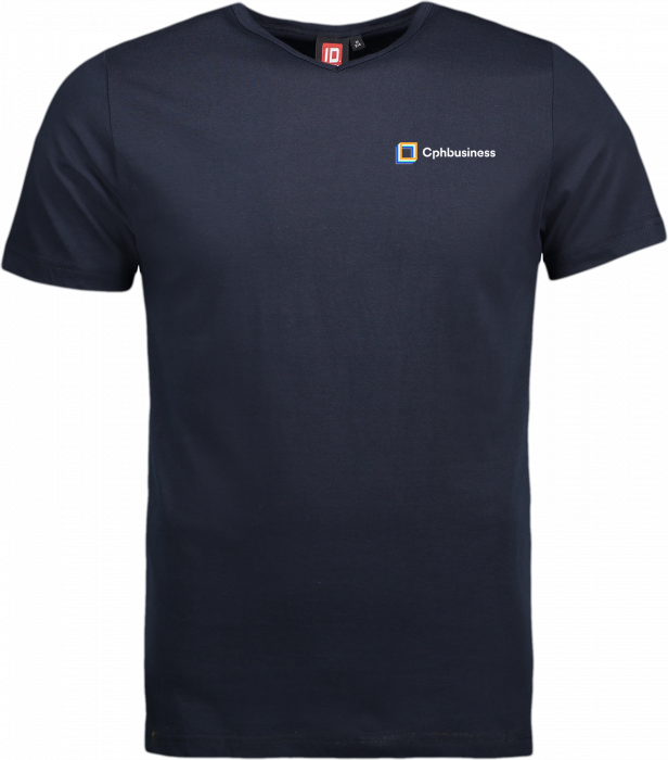 ID - Cphbusiness T-Time T-Shirt V-Neck (Men) - Navy