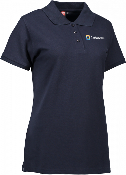 ID - Cphbusiness Polo Stretch (Woman) - Navy